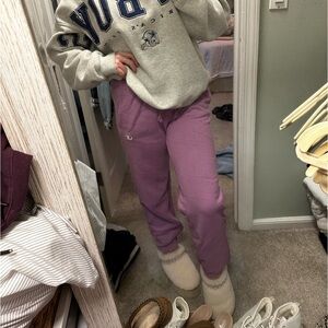 CHAMPION | Purple Jogger Sweatpants